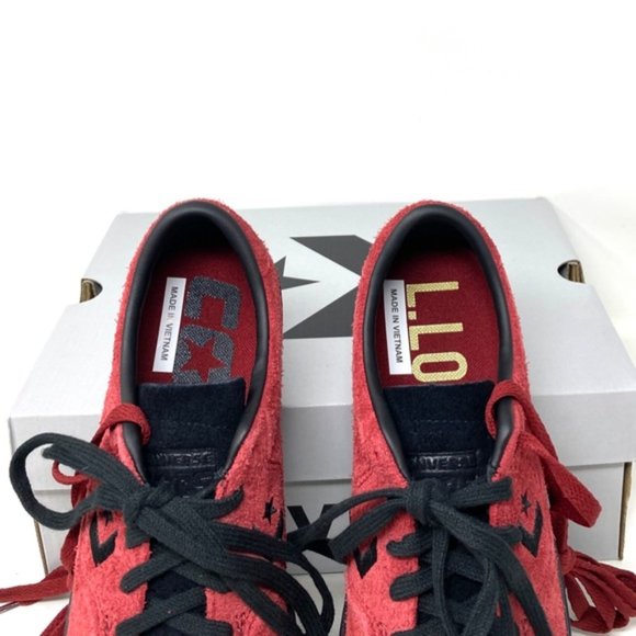 💖MEGA SALE💖Converse Louie Lopez Pro OX Low Top Red Suede Women Shoes 170714C - Picture 8 of 12